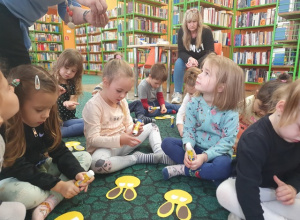 Zajęcia edukacyjne w Bibliotece Miejskiej